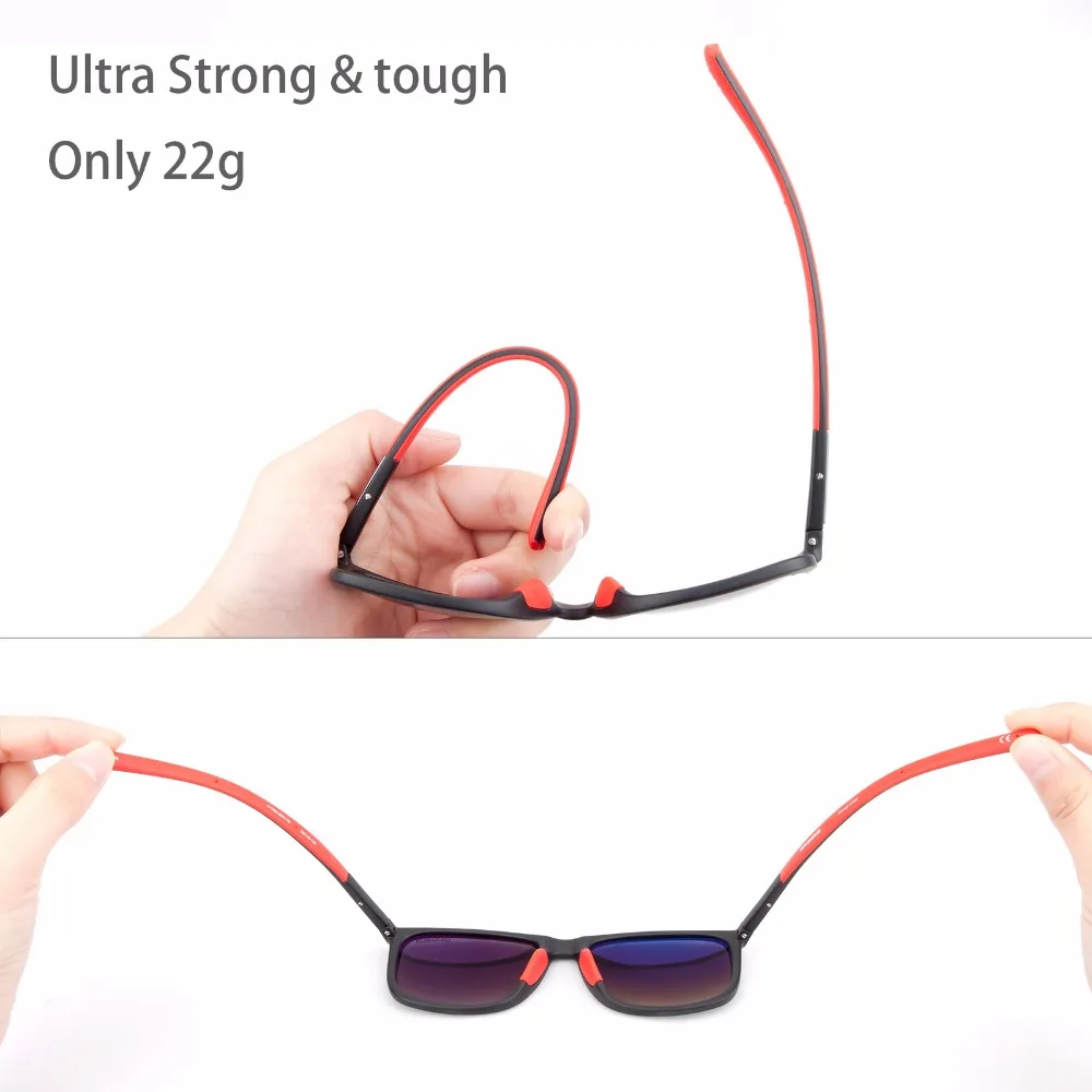 COLOSSEIN солнцезащитные очки для мужчин поляризованные дизайнерские брендовые