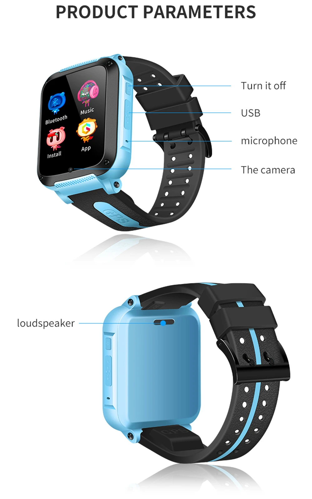 Смарт-часы Smarcent G3S для детей, gps, SOS, трекер положения телефона, водонепроницаемые, анти-потеря, Детские умные часы PK Q50 Q90 Q528