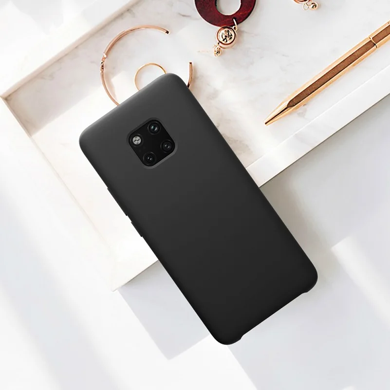 Чехол для huawei mate 20 pro чехол Nillkin Мягкий Гладкий силиконовый защитный телефона 6 39