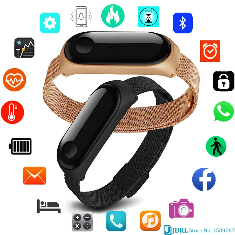 Роскошные Смарт-часы для мужчин и женщин Android IOS фитнес-трекер Электроника Новые