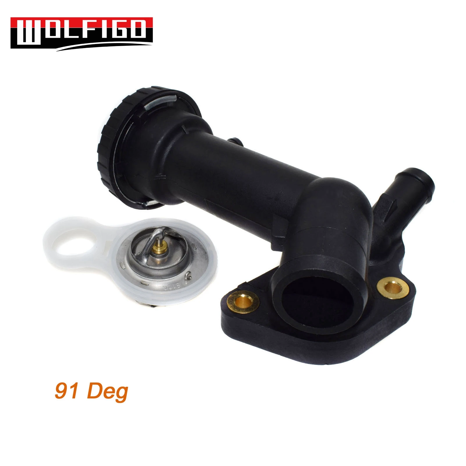 WOLFIGO Новый корпус термостата уплотнение в сборе для Mini Cooper R50 R52 R53 11537829959 11537829960