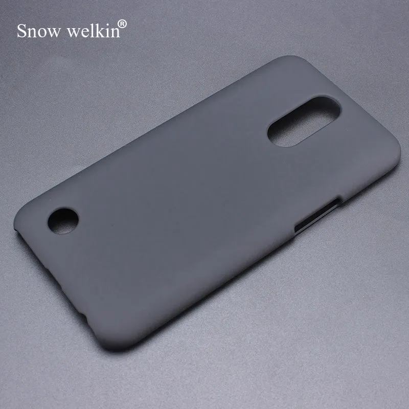Чехол для телефона Snow Welkin прорезиненный матовый пластиковый жесткий чехол LG K8 2017