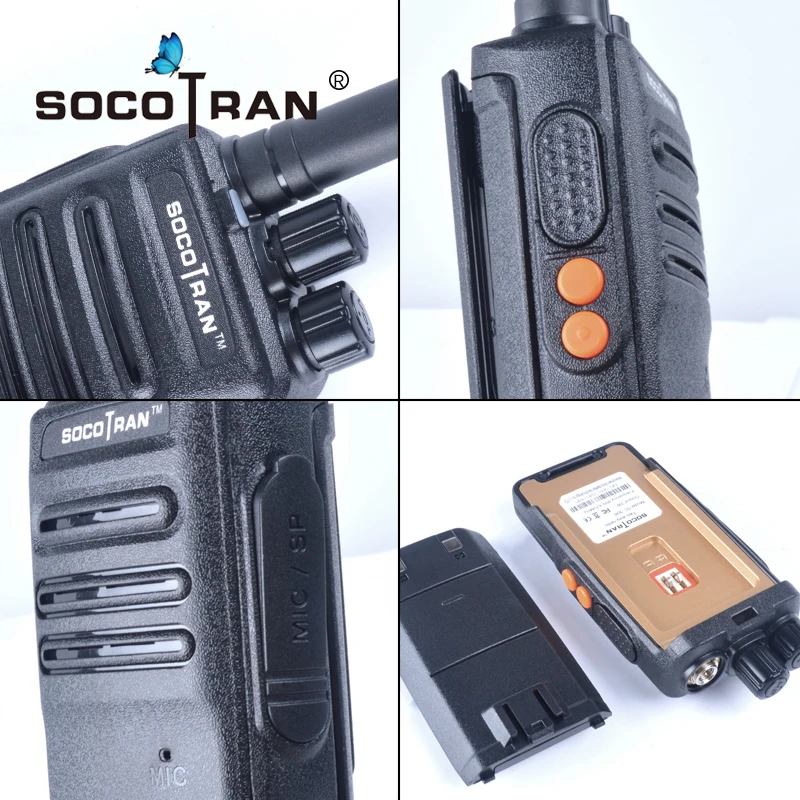 Портативная двухсторонняя радиостанция ham radio comunicador UHF 400 470 МГц портативная рация