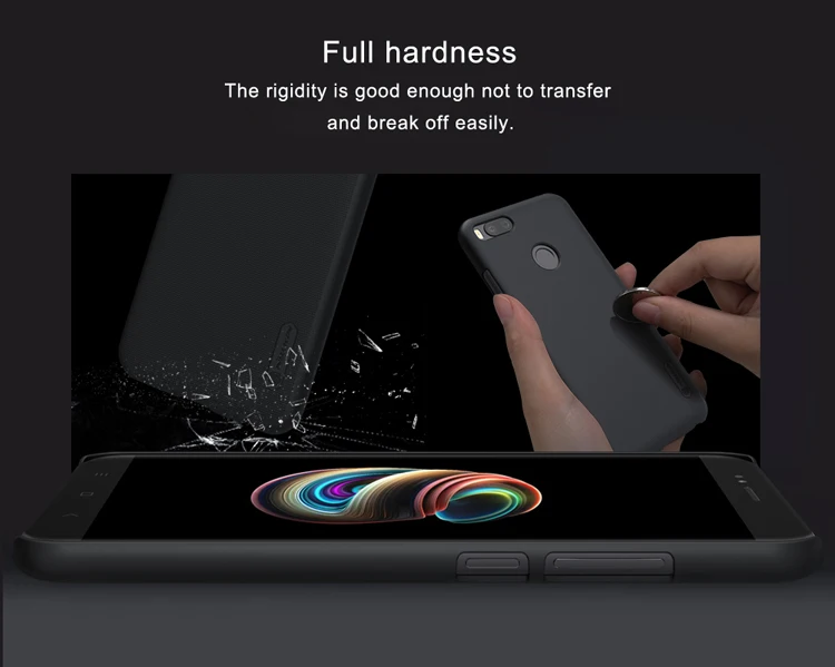 Xiao mi 5X чехол Xiaomi mi 6x чехол NILLKIN супер матовый защитный чехол для Xiaomi mi A1 PC пластиковая задняя крышка+ розничная упаковка