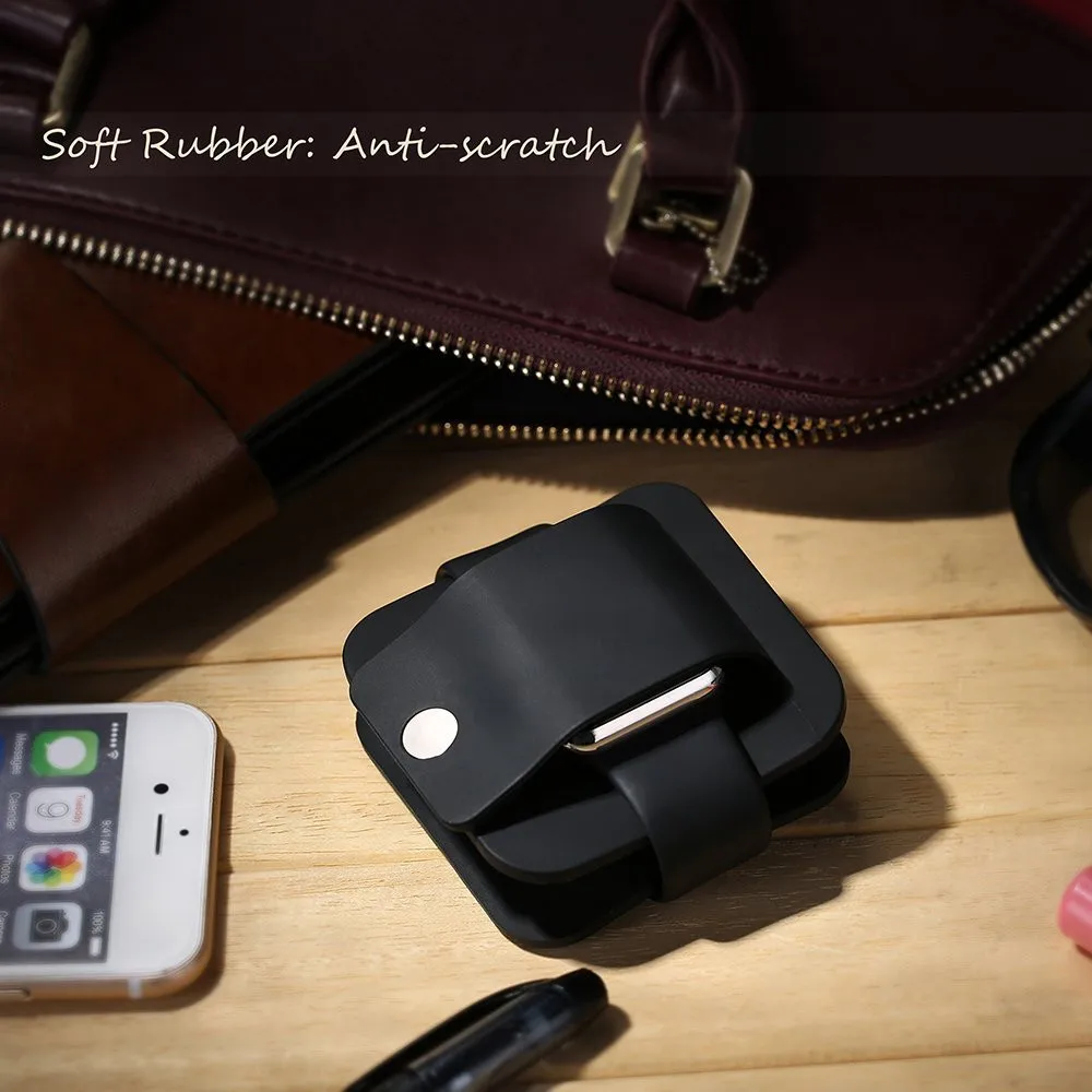 Запасной защитный чехол для зарядки кошелек док станция Подставка Apple Watch умные