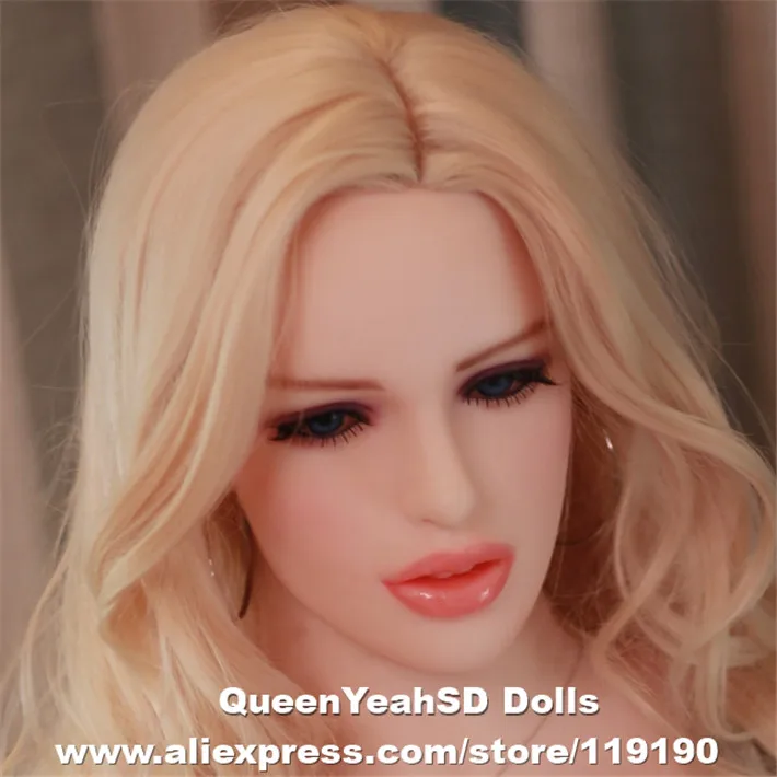 Однотонный силиконовый манекен для головы секс куклы китайские Любовные головки