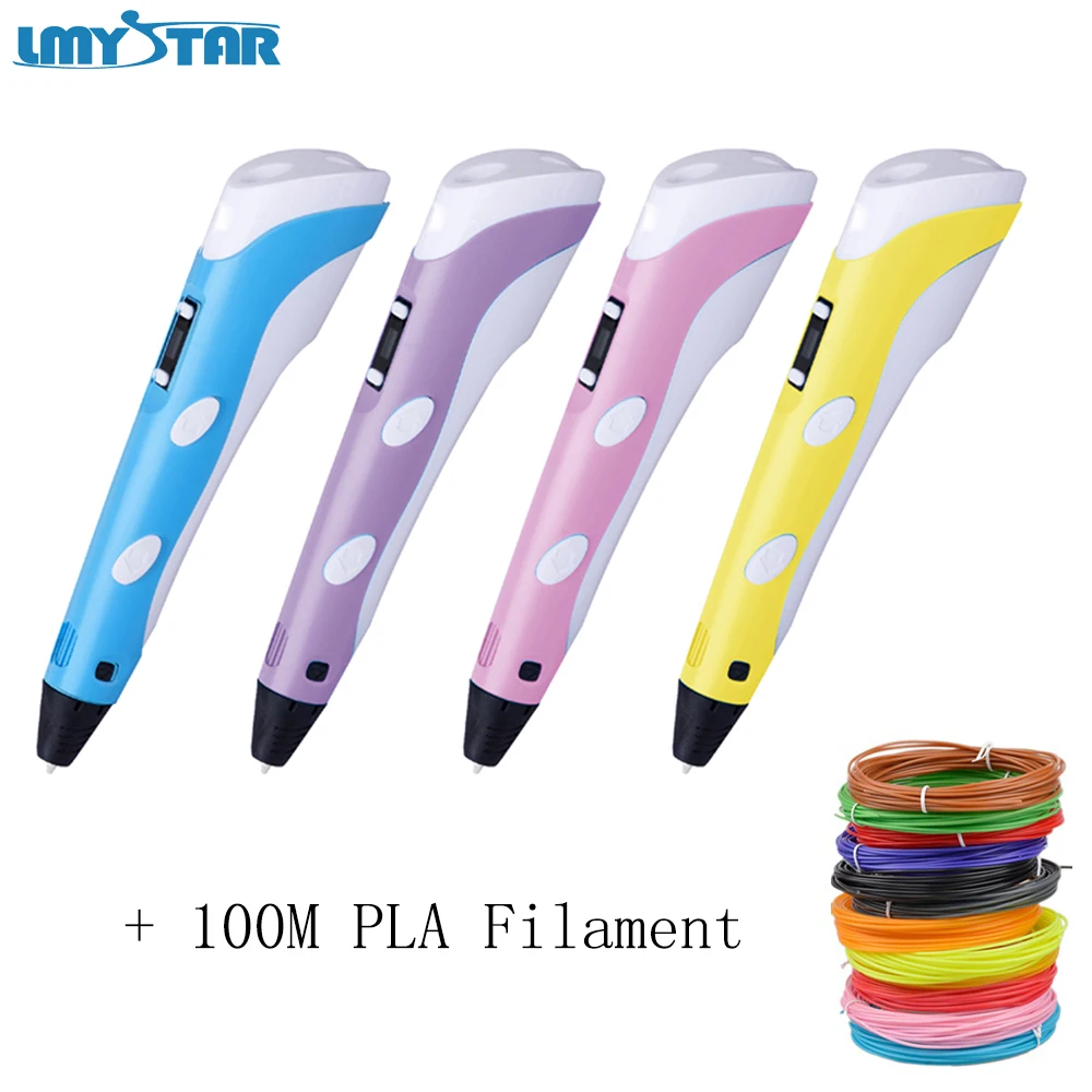LMYSTAR 3d принтер печатная ручка светодио дный дисплей Искусство Рисунок живопись 3D