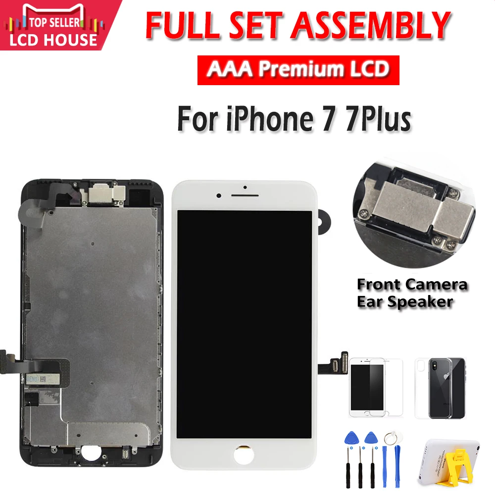 

Hot Sale Replacement LCD For iPhone 7 Plus 7P LCD Screen Display Touch Digitizer Assembly For iPhone 7 7P LCD Screen AAA Quality