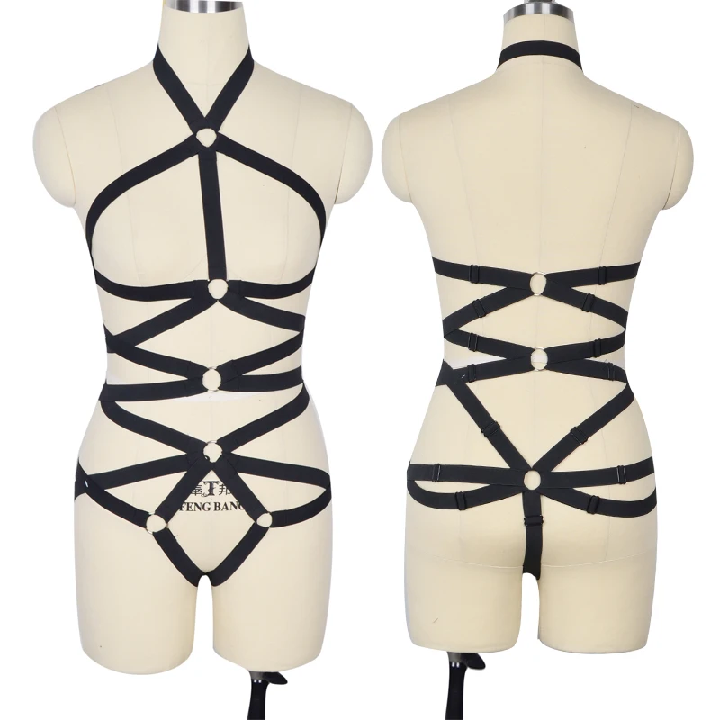 Женская портупея с подвязками цвет в ассортименте 1 шт|garter harness|harness gothbelt harness |
