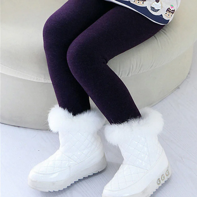 Леггинсы для девочек леггинсы зимние детские маленьких Infantil Para Meninas Pantalon Fille зима
