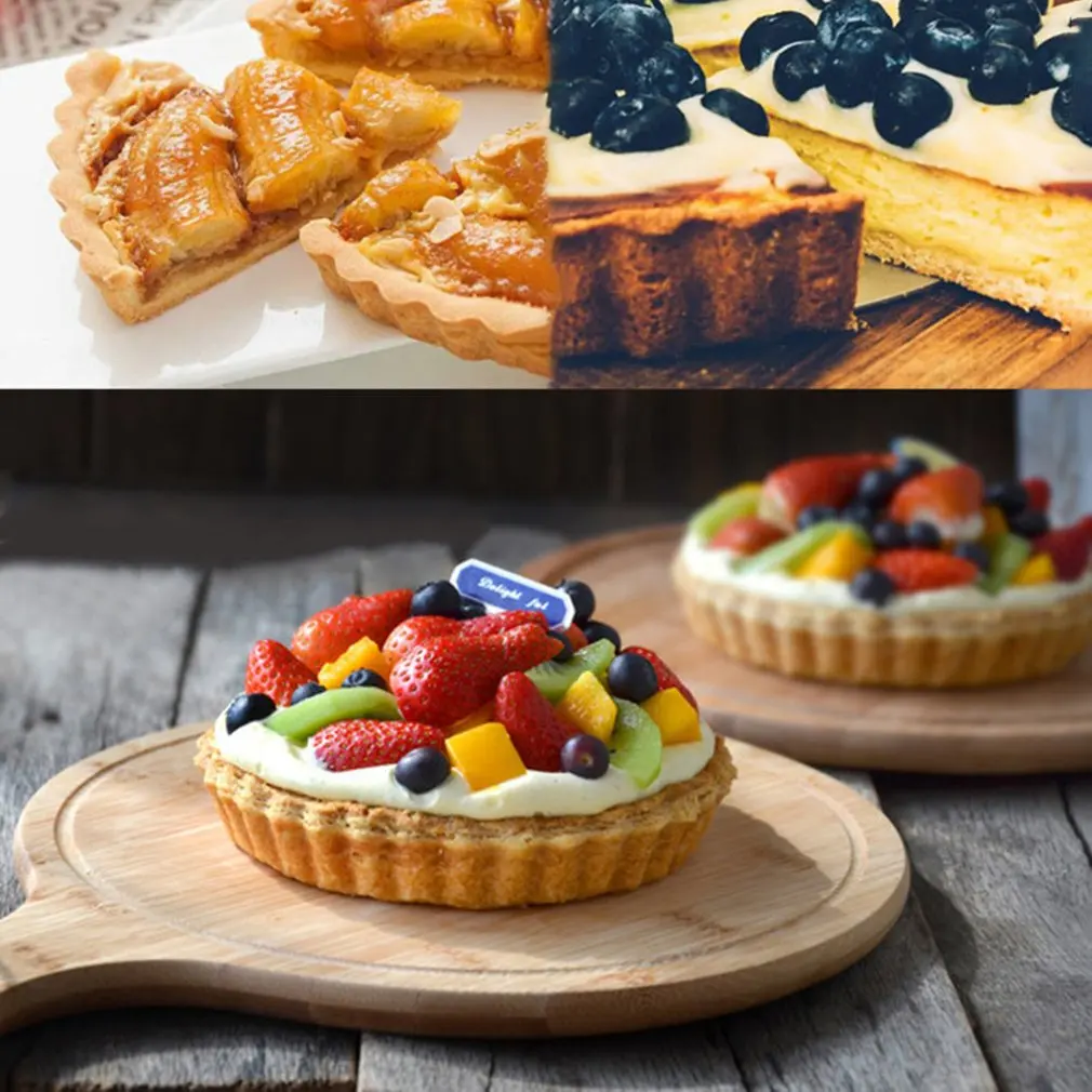 Большой средний и маленький алюминиевый португальский яйцо Tart модель торт форма