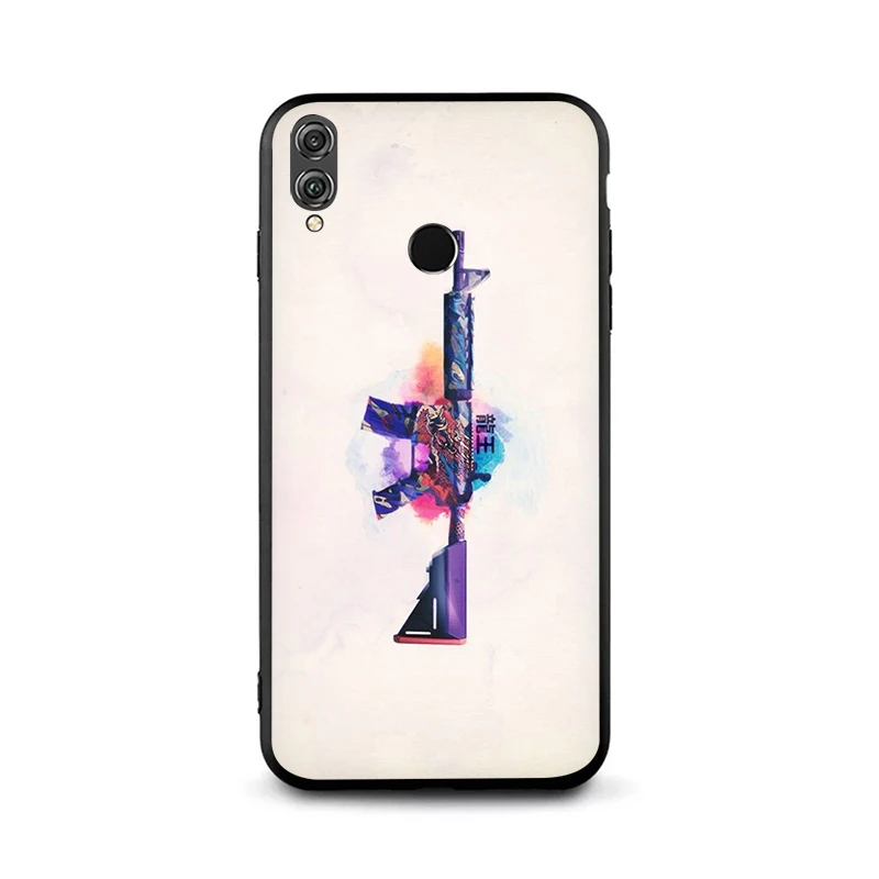 B7 CS GO пистолет игры мягкий силиконовый чехол для телефона huawei Honor 6A 7A Pro 7C X 8C 8X8 9 10 Lite view 20 9X Pro - Цвет: B7