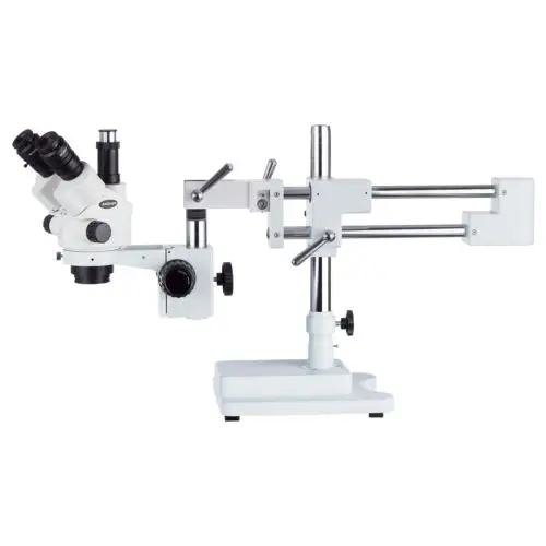 AmScope 3.5X-180X симульно-фокусная стерео воздушной подушке с микроскоп +