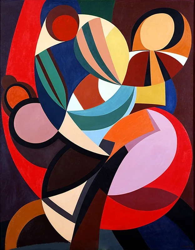 Знаменитая абстрактная картина ручной работы Репродукция гербина изображения