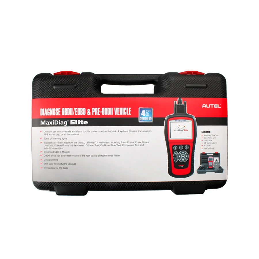 Лучшая AUTEL MaxiDiag Elite MD702 ALL система диагностики + DS MD 702 для европейских автомобилей