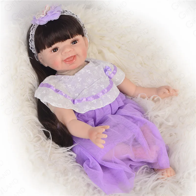 Reborn Baby Doll игрушка реалистичные Новорожденные Принцесса Виктория Bonecas Menina для