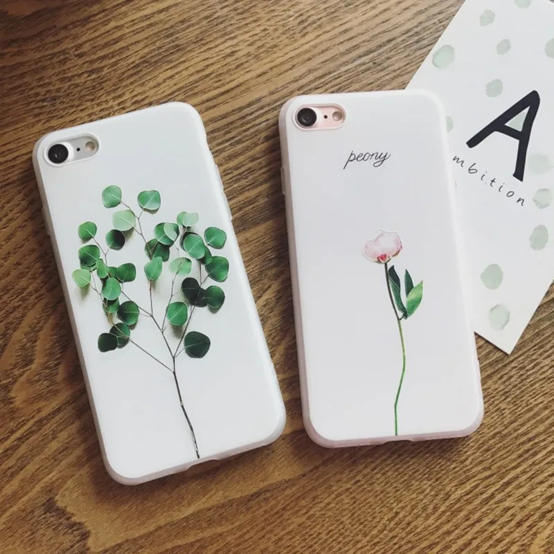 Ультратонкий Мягкий силиконовый чехол для телефона Apple Iphone 6 6s 7 8 Plus Модный