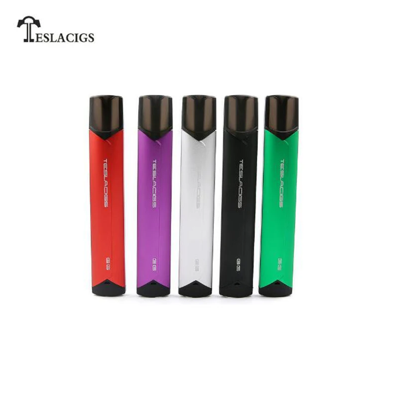 100% Original Teslacigs GG Kit 380mah battery 2ml Cartridge Atomizer Vape Pen POD System Cigarette | Электроника