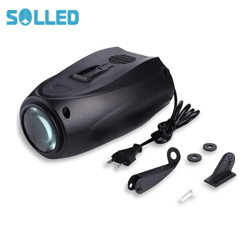 SOLLED 64LED звуковой датчик сценическая лампа для диджеев красочный проекционный