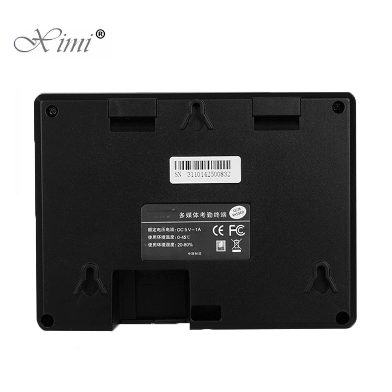 K14 TCP/IP Biometric Fingerprint Time Attendance With RFID Card Reader Clock Recorder Built-in Battery | Безопасность и защита