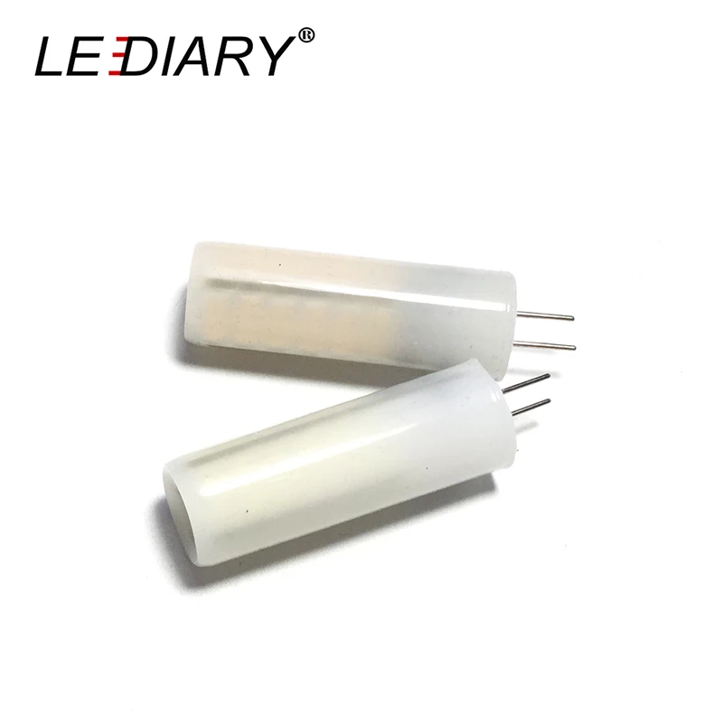 5 шт. LEDIARY LED Dimmable G4 3 Вт AC/DC 12 В 48LED 3014 Кремниевая Светодиодная лампа для кукурузы
