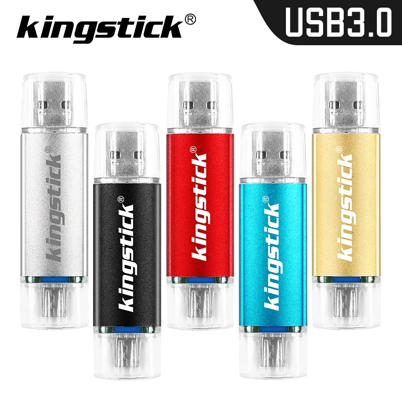 Новый Usb 3 0 OTG USB флеш-накопитель для смартфонов/планшетов/ПК 16 ГБ 32 64 Гб 128 Флешка