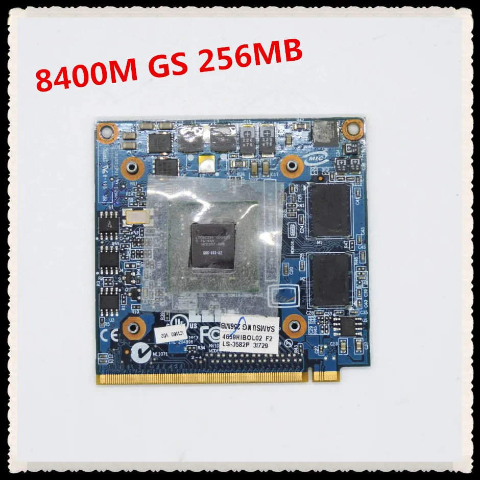 Видеокарта 8400M GS 256MB DDR2 LS 3582P VGA для TravelMate 4730G 5520G 5530G 5710G 5720G 5730G 6593G 7520G 7530G 7720G