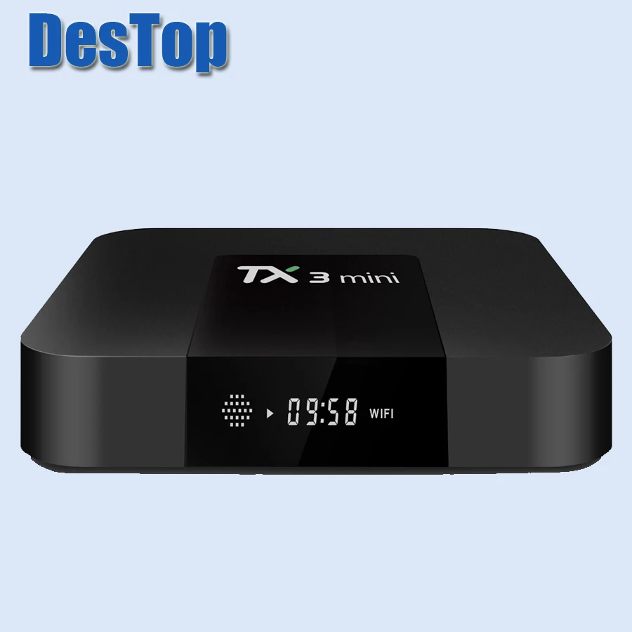 ТВ приставка Tanix TX3 mini на Android 8 1 с четырехъядерным процессором Amlogic S905W ГБ/2 ГБ ОЗУ 16