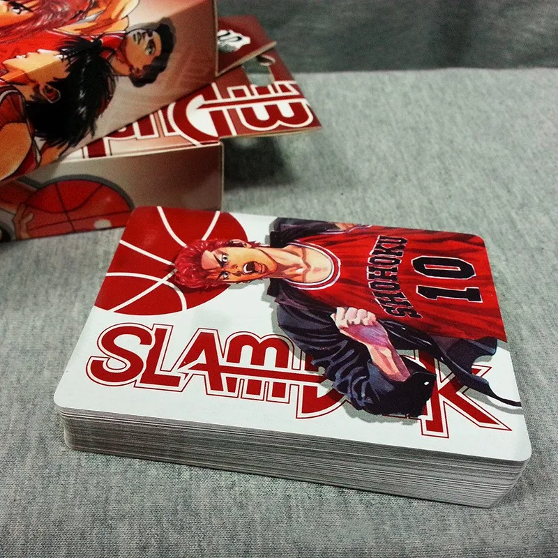 Карты аниме Slam Dunk Sakuragi для покера карточки косплея настольные карты с коробкой