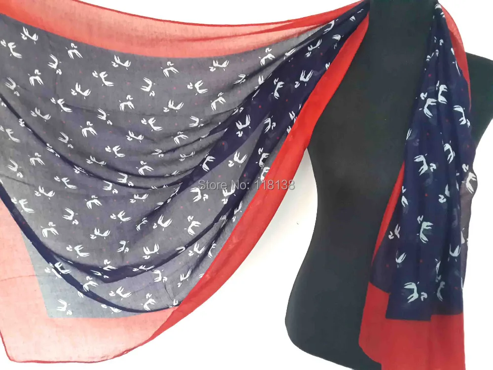 Женский шарф оверсайз с принтом в виде пуделя собаки бесплатная доставка|scarf