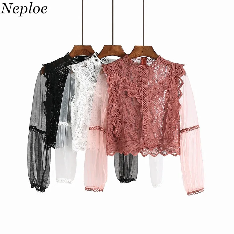 Neploe 2019 новая весенняя женская перевязанные тесьмой вязаный свитер с круглым