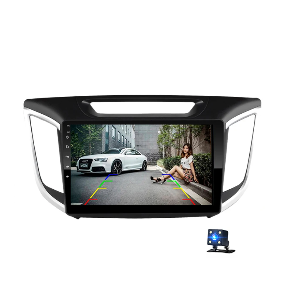 Мультимедийный плеер для Hyundai Creta IX25 Android 9 автомагнитола с GPS навигацией головное