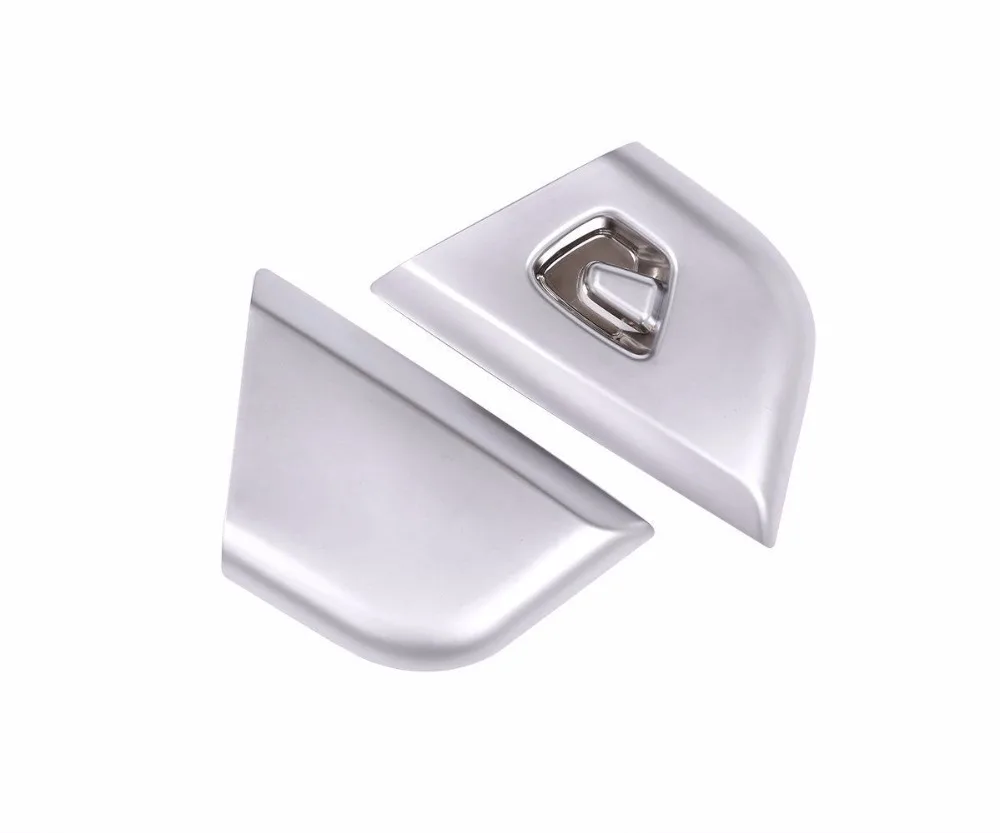 

2Pcs ABS Chrome Center Console Side Decoration Panel Cover Trim Stickers For Land Rover Discovery Sport 2015-2017 Car Accessory