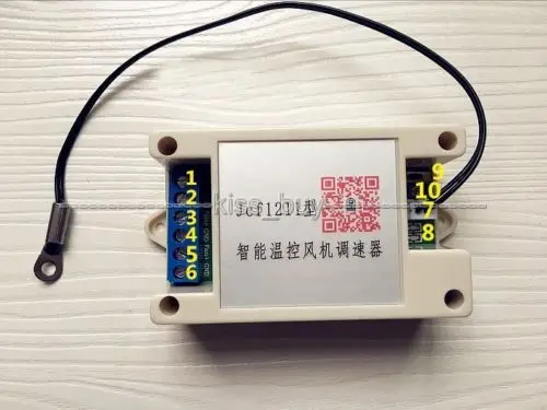 DYKB DC 12V 1A автоматический ПК CPU вентилятор контроль температуры Регулятор скорости