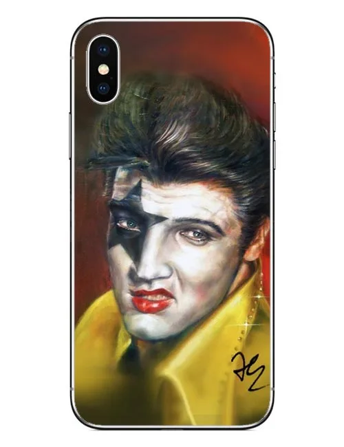 Жесткий чехол Elvis The King Of Rock для ПК iPhone 5 5S SE 6 S Plus 7 XS Max XR 8 X 1|Чехлы-книжки| |