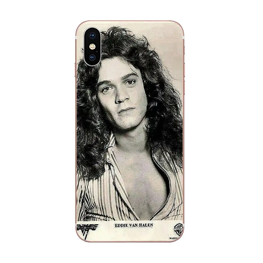 Чехол-книжка Rock Band Van Halen David Lee Roth для Xiaomi Redmi Mi Note 7 8 9 SE Pro Lite Go Play из мягкого ТПУ |