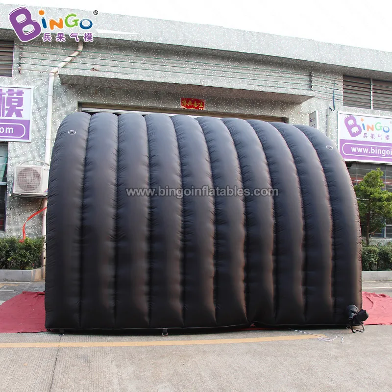 FACTORY OUTLET 4x4x3mh inflatable black tunnel tent free shipping customized entrance toy advertising decoration | Игрушки и хобби