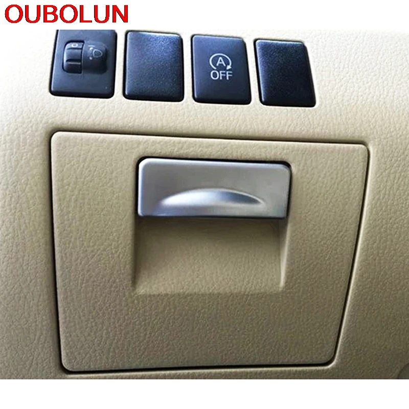 OUBOLUN для Toyota Highlander Kluger XU50 2015 2016 2017 контейнер хранения Контейнер ручка ABS