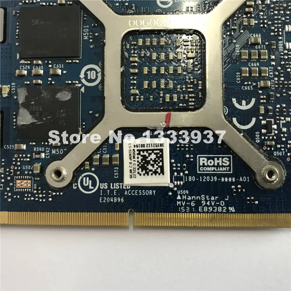 Для hp EliteBook 8570W 8770W& 8560W DC ZBOOK 15 ZBOOK 17 K2100 K2100M 2GB N15P-Q3-A1 DDR5 VGA Видеокарта