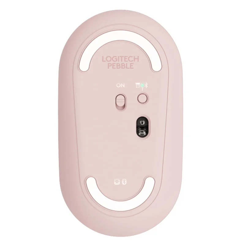 Легкая Бесшумная мышь Logitech M350 Pebble Cobblestone Bluetooth Беспроводная портативная модная с