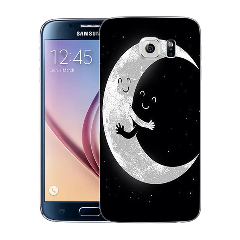 Чехол для Samsung S6 G9200 G920f G920i G920A брачный Печатный кремний 5 1 &quotдля Galaxy прозрачный