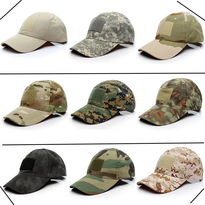 Мужская Уличная бейсболка Jungle однотонная дышащая хлопковая для рыбалки в стиле