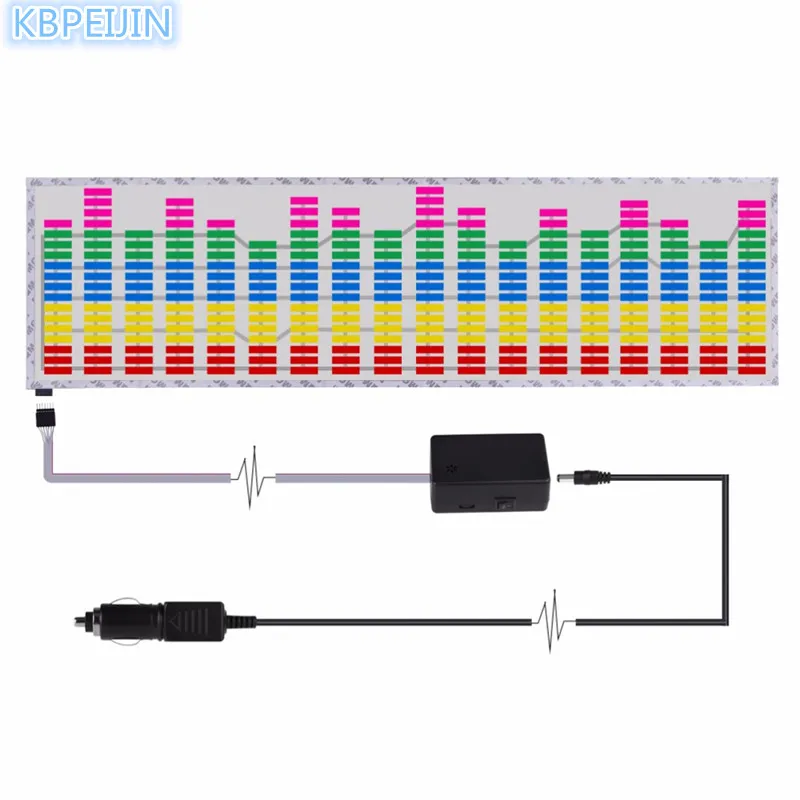 Автомобильный Стайлинг неоновая подсветка светодиодный музыкальный ритм