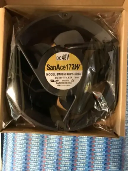 Оригинальный 172W Модель 9WG5748P5H003 DC 48V 1.62A IP65 водонепроницаемый вентилятор