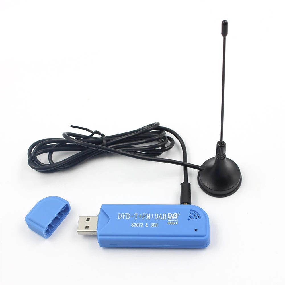 USB2.0 Tuner Receiver SDR+DAB+FM Digital HD TV Stick DVB-T RTL2832U+R820T2 Satellite | Электроника