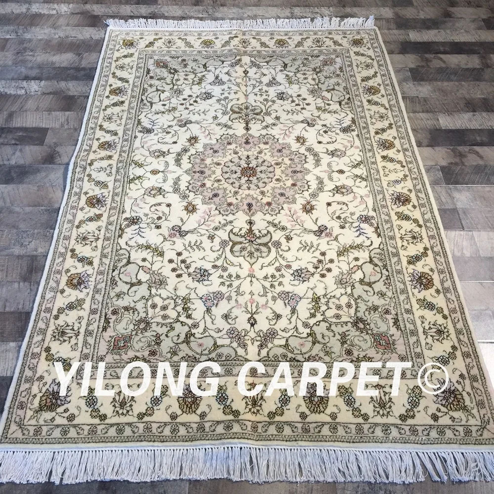 

Традиционный шерстяной ковер ручной работы Yilong 4 'x 6' (WY2079S4x6)
