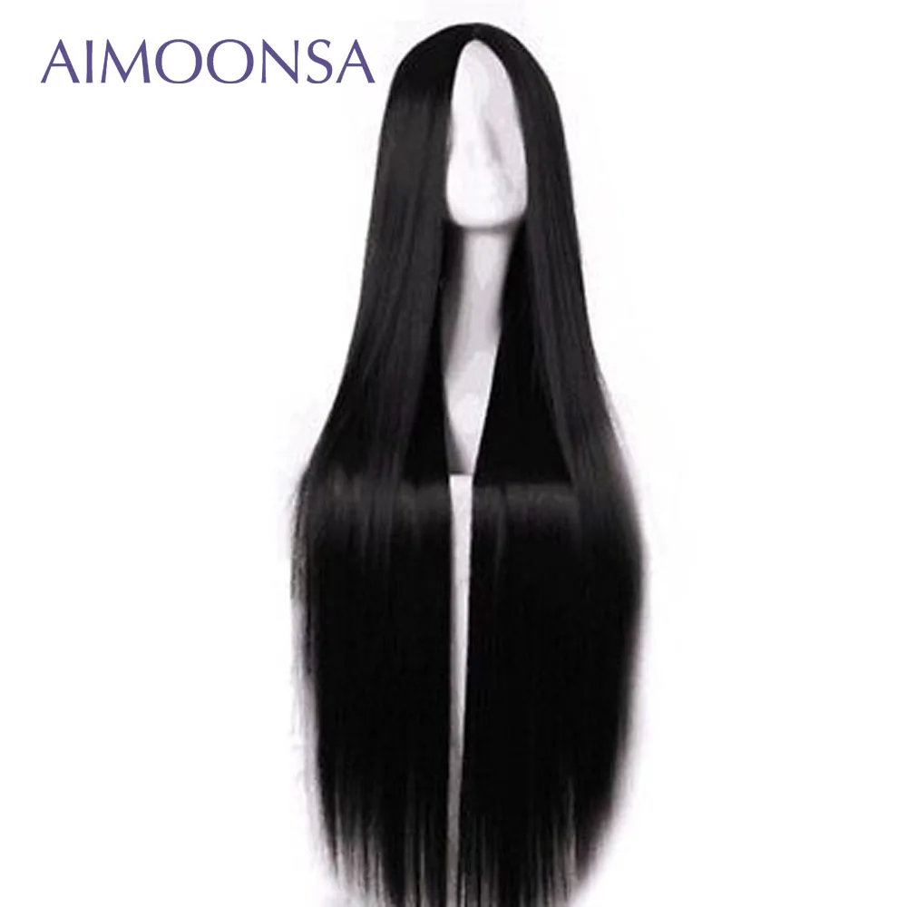 Full Lace длинные парики прямые волосы бразильские парик человеческих волос для