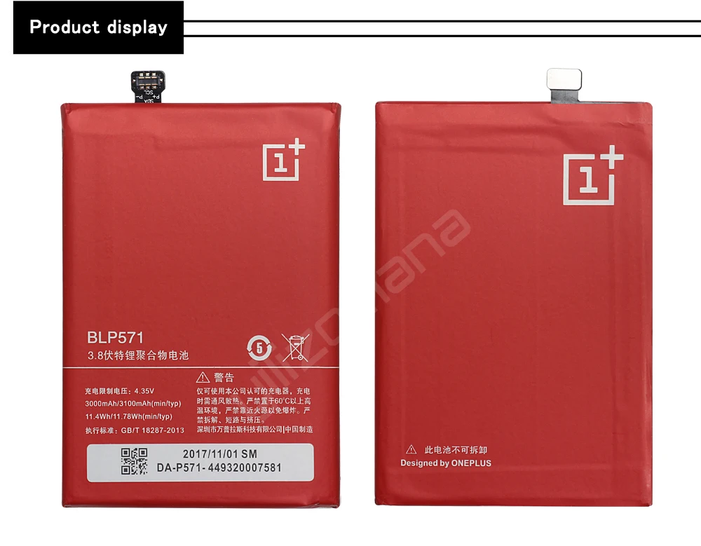 ONE PLUS аккумулятор для телефона BLP571 3000/3100mAh для OnePlus 1 A0001 Высокое качество Замена литий-ионных батарей Бесплатные инструменты