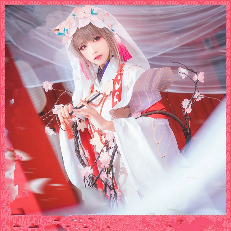 Костюм для косплея Onmyoji SR вишневый демон ин хуаяо японское кимоно наряды