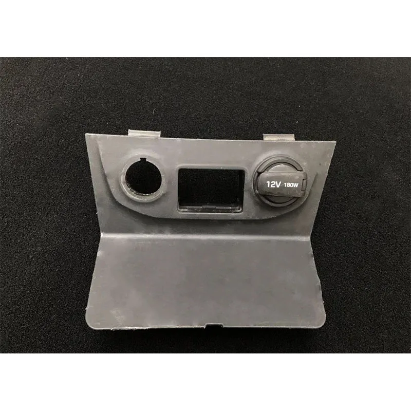 Белый Для hyundai ix25 creta USB AUX Порты и разъёмы адаптер подлинный USB разъем AUX в сборе для OEM Запчасти 12V 180W - Название цвета: Белый